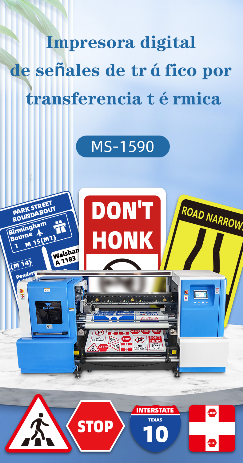 impresora de señales de tráfico